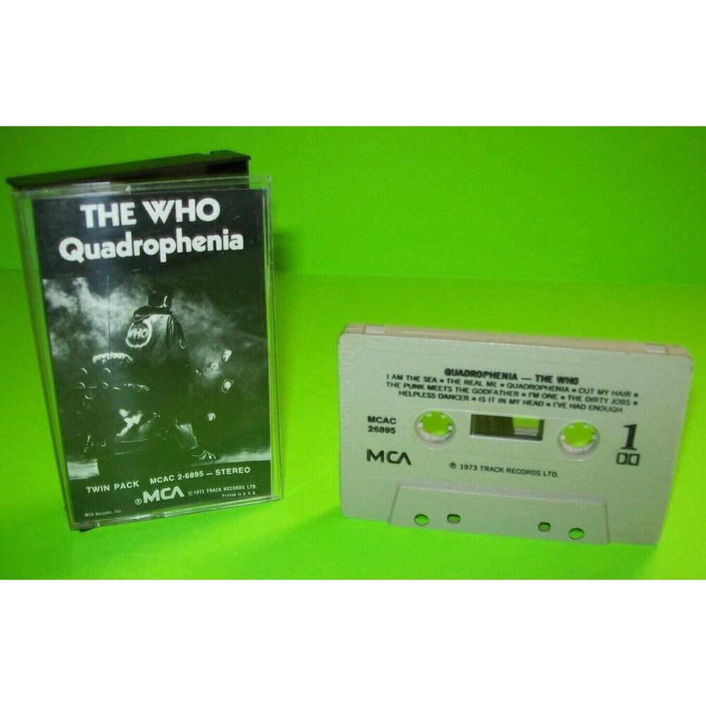 The Who Quadrophenia Cassette Tape Columbia House Club Edition Classic Rock